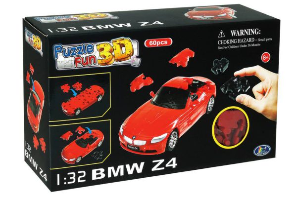 פאזל מכונית מפלסטיק BMW Z4