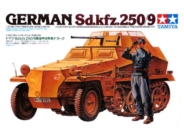 רכב קרבי משוריין גרמני SDKFZ250\9 1/35